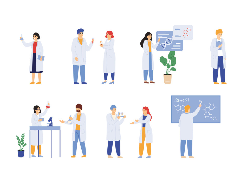 Chercheurs illustrés