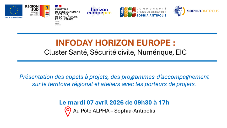 Horizon Europe - Sophia-Antipolis