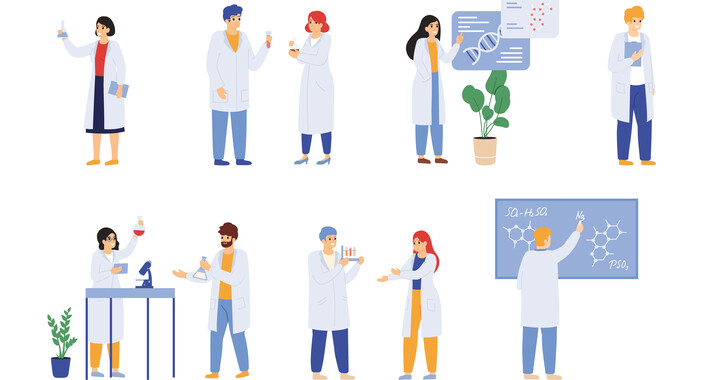 Chercheurs illustrés